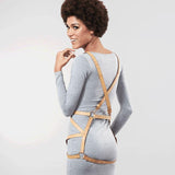 MAZE - Arrow Dress Harness Brown TESTER - Bijoux Indiscrets Tester