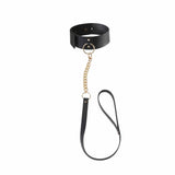 MAZE - Gargantilla ancha negra TESTER - Bijoux Indiscrets Tester