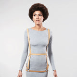 MAZE - Arrow Dress Harness Brown TESTER - Bijoux Indiscrets Tester