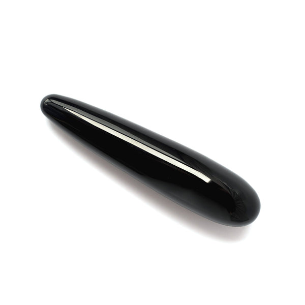 Saktion Schwarzer Obsidian Dildo - Saktion